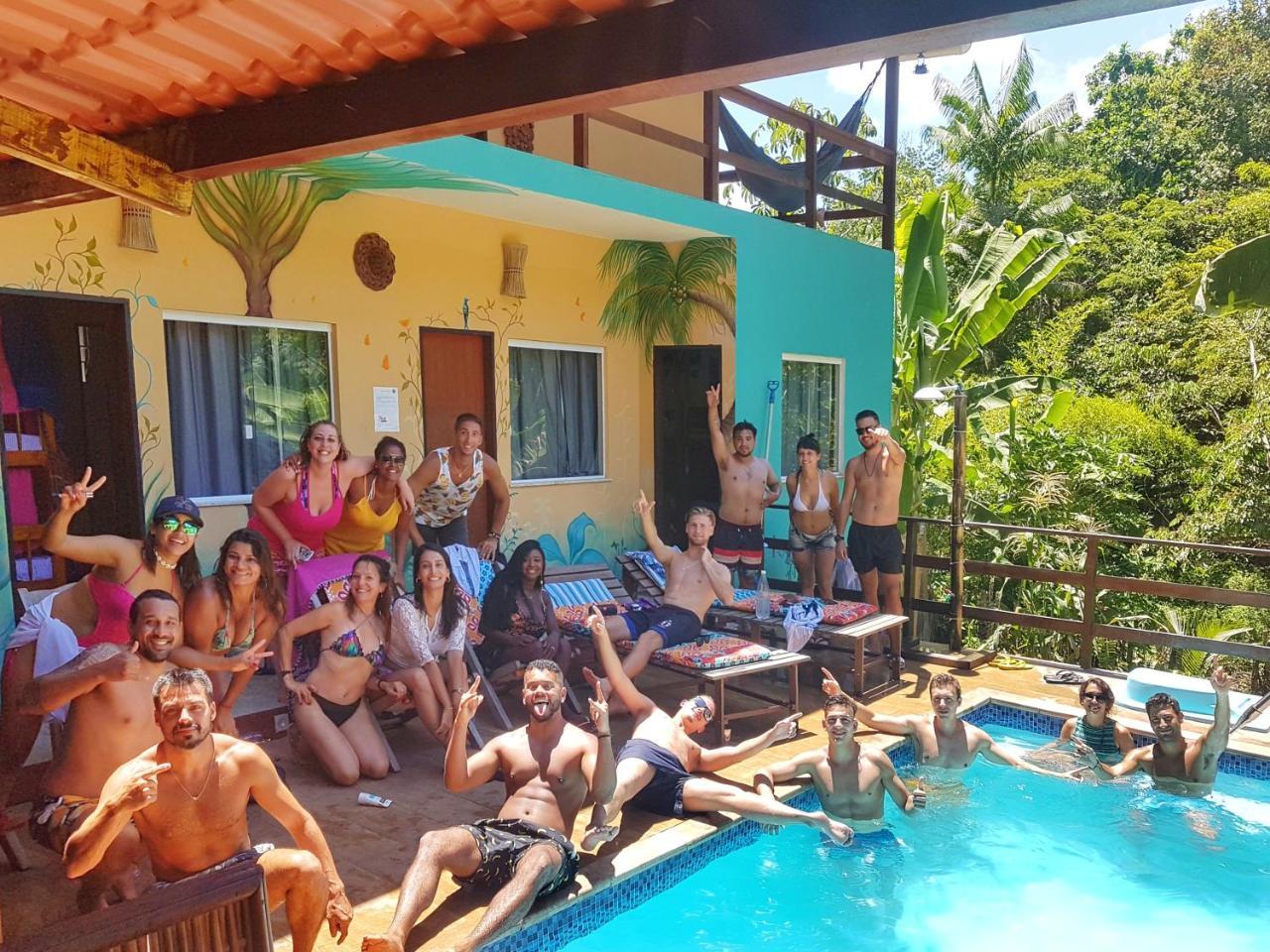 Farofa Loca Hostel Morro de Sao Paulo Ngoại thất bức ảnh