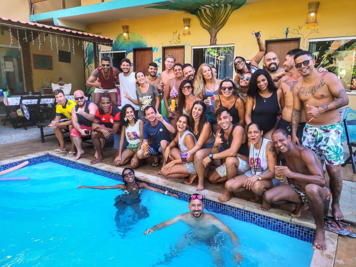 Farofa Loca Hostel Morro de Sao Paulo Ngoại thất bức ảnh